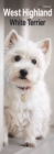 Image for West Highland Terrier Slim Calendar 2024  Dog Breed Slimline Calendar - 12 Month