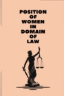 Image for Position of women in domain of law