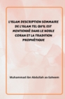 Image for L&#39;Islam _ Description sommaire de l&#39;Islam tel