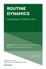 Image for Routine Dynamics : Organizing in a World in Flux