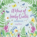 Image for A Year of Lovely Quotes Wall Calendar 2025 (Art Calendar)