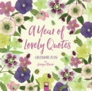 Image for A Year of Lovely Quotes Wall Calendar 2026 (Art Calendar)