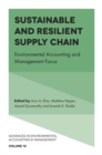 Image for Sustainable and Resilient Supply Chain