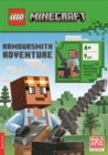 Image for LEGO? Minecraft?: Armoursmith Adventure Activity Book (with Armoursmith minifigure and accessories)