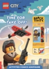 Image for LEGO® City: Time for Take-Off! Activity Book (with Freddie Flyer minifigure and toy plane mini-build)