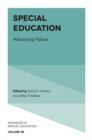 Image for Special education  : advancing values
