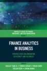 Image for Finance analytics in business  : perspectives on enhancing efficiency and accuracy