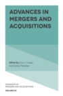Image for Advances in Mergers and Acquisitions. Volume 22