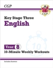 Image for New KS3 Year 8 English 10-Minute Weekly Workouts