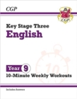 Image for New KS3 Year 9 English 10-Minute Weekly Workouts