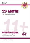Image for New 11+ Maths Practice Book &amp; Assessment Tests - Ages 6-7 (for all test providers)