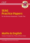 Image for New SEAG Entrance Assessment Practice Papers (with Parents&#39; Guide &amp; Online Edition)