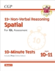 Image for 11+ GL 10-Minute Tests: Non-Verbal Reasoning Spatial - Ages 10-11 Book 2 (with Online Edition)