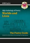 Image for New GCSE English AQA Poetry Guide - Worlds &amp; Lives Anthology inc. Online Edition, Audio &amp; Quizzes: for the 2024 and 2025 exams