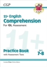Image for 11+ GL English Comprehension Practice Book &amp; Assessment Tests - Ages 7-8 (with Online Edition)