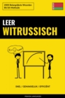 Image for Leer Witrussisch - Snel / Gemakkelijk / Efficient: 2000 Belangrijkste Woorden