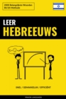 Image for Leer Hebreeuws - Snel / Gemakkelijk / Efficient: 2000 Belangrijkste Woorden