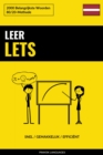 Image for Leer Lets - Snel / Gemakkelijk / Efficient: 2000 Belangrijkste Woorden