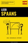 Image for Leer Spaans - Snel / Gemakkelijk / Efficient: 2000 Belangrijkste Woorden