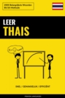 Image for Leer Thais - Snel / Gemakkelijk / Efficient: 2000 Belangrijkste Woorden