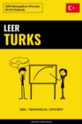 Image for Leer Turks - Snel / Gemakkelijk / Efficient: 2000 Belangrijkste Woorden