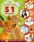 Image for Disney The Lion King: 5 in 1 Colouring