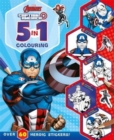 Image for Marvel Avengers Captain America: 5 in 1 Colouring