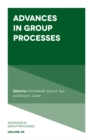 Image for Advances in Group Processes