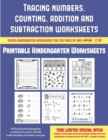 Image for Printable Kindergarten Worksheets (Tracing numbers, counting, addition and subtraction)