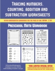Image for Preschool Math Workbook (Tracing numbers, counting, addition and subtraction) : 50 Preschool/Kindergarten worksheets to assist with the understanding of number concepts