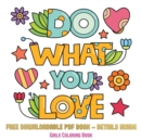 Image for Girls Coloring Book (Do What You Love) : 36 Coloring Pages to Boost Confidence in Girls