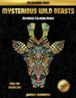 Image for Advanced Coloring Books (Mysterious Wild Beasts)