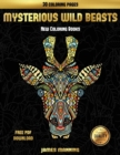 Image for New Coloring Books (Mysterious Wild Beasts) : A wild beasts coloring book with 30 coloring pages for relaxed and stress free coloring. This book can be downloaded as a PDF and printed off to color ind
