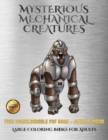 Image for Large Coloring Books for Adults (Mysterious Mechanical Creatures)