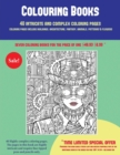 Image for Colouring Books (40 Complex and Intricate Coloring Pages) : An intricate and complex coloring book that requires fine-tipped pens and pencils only: Coloring pages include buildings, architecture, fant