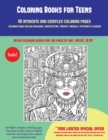 Image for Coloring Books for Teens (40 Complex and Intricate Coloring Pages)