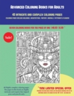 Image for Advanced Coloring Books for Adults (40 Complex and Intricate Coloring Pages) : An intricate and complex coloring book that requires fine-tipped pens and pencils only: Coloring pages include buildings,