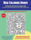 Image for New Coloring Books (40 Complex and Intricate Coloring Pages) : An intricate and complex coloring book that requires fine-tipped pens and pencils only: Coloring pages include buildings, architecture, f