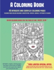 Image for A Coloring Book (40 Complex and Intricate Coloring Pages)