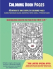 Image for Coloring Book Pages (40 Complex and Intricate Coloring Pages) : An intricate and complex coloring book that requires fine-tipped pens and pencils only: Coloring pages include buildings, architecture, 
