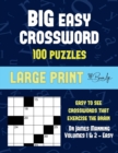Image for Big Easy Crossword (Vols 1 &amp; 2) : Large print game book with 100 crossword puzzles: One crossword game per two pages: All crossword puzzles come with solutions: Makes a great gift for crossword lovers