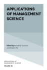 Image for Applications of management science.