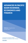 Image for Advances in Pacific Basin Business, Economics and Finance