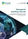 Image for Organizational Risk, Fraud, Forensics, Anti Money Laundering Laws and Controls, and Corporate Corruption: Managerial Auditing Journal