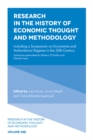 Image for Research in the History of Economic Thought and Methodology