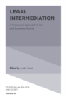 Image for Legal intermediation  : a processual approach to law and economic activity
