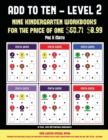 Image for Pre K Math (Add to Ten - Level 2) : 30 full color preschool/kindergarten addition worksheets that can assist with understanding of math