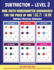 Image for Printable Preschool Workbooks (Kindergarten Subtraction/taking away Level 2)