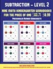 Image for Preschooler Number Worksheets (Kindergarten Subtraction/taking away Level 2) : 30 full color preschool/kindergarten subtraction worksheets (includes 8 printable kindergarten PDF books worth $60.71)