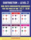 Image for Kindergarten Math Book (Kindergarten Subtraction/taking away Level 2) : 30 full color preschool/kindergarten subtraction worksheets (includes 8 printable kindergarten PDF books worth $60.71)